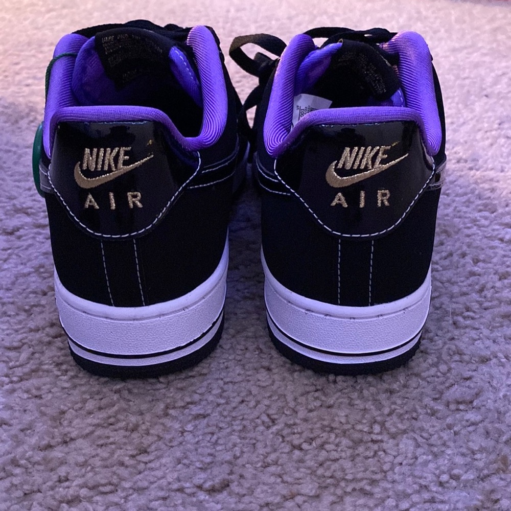 Nike Air Force 1 Low, world champ black purple size 8 men’s - Picture 3 of 5